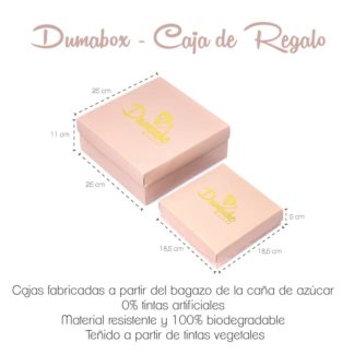 infografia de Caja de regalo DUMABOX by Dumashe Makeup